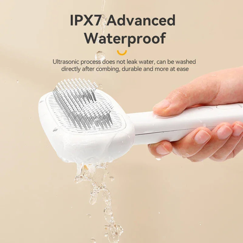 Brosse vapeur démêlante — Poils brillants & doux en 5 minutes